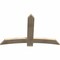 Ekena Millwork Bellingham Rough Sawn Timber Gable Bracket, Douglas Fir, 60"W x 40"H x 2"D x 6"F, 16/12 Pitch GBW060X40X0206BEL00RDF - alternate 3